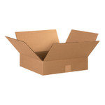 15 x 15 x 4" Flat Corrugated Boxes  - 25/Bundle