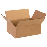 13 x 10 x 5" Flat Corrugated Boxes  - 25/Bundle