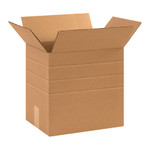 12 1/4 x 9 1/4 x 12" Multi-Depth Corrugated Boxes  - 25/Bundle