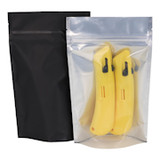 Clear with Matte Black Back