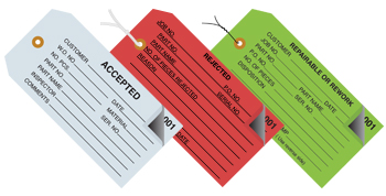Inspection Tags - 2 Part