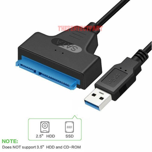 USB 3.0 to 2.5" SATA III Hard Drive Adapter Cable/UASP -SATA to USB 3.0 Converter