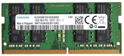 16Gb DDR4 SODIMM, Laptop RAM (Installed)
