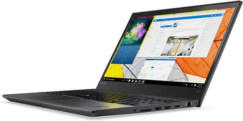 Lenovo ThinkPad T570, 15.6in Laptop, Core i7 6th Gen, 8GB RAM, 256GB SSD, Windows 10 (Refurbished)