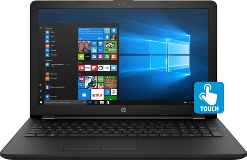 HP Notebook 15-BS013DX, 15.6in Touch Laptop, Core i3 7th Gen, 8GB, 240GB SSD, Windows 10 (Refurbished)