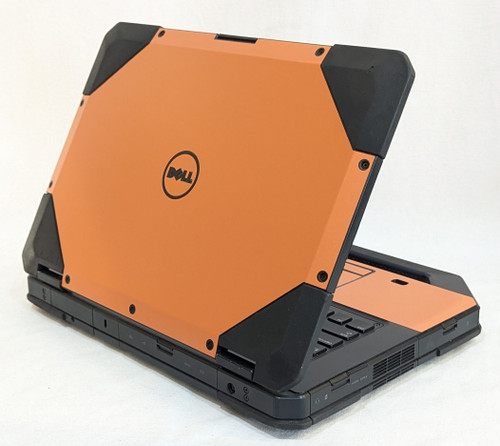 Dell Latitude Rugged 5414, 14" HD Laptop, Core i5 6th Gen, 8/16GB RAM, 256GB SSD, Windows 11 (Orange)