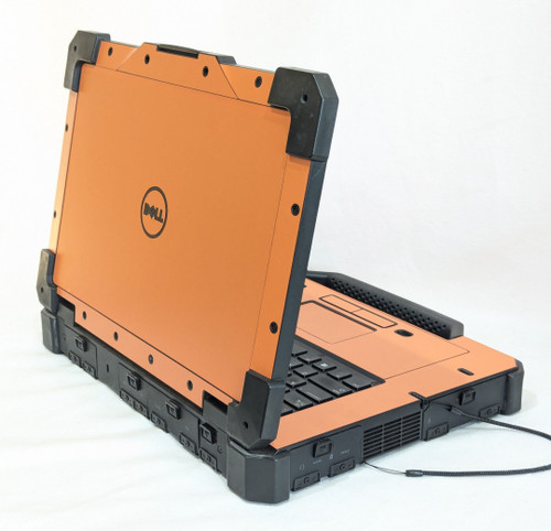 Dell Latitude Rugged 7414, 14" Touchscreen Laptop, Core i5 6th Gen, 8GB, 256GB SSD, Windows 11 (Orange)