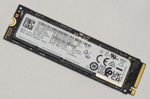 1TB SAMSUNG PM9A1 SSD M.2 2280 NVMe PCIe Gen3 x4 Internal Solid State Drive , MZ-VL21T0A
