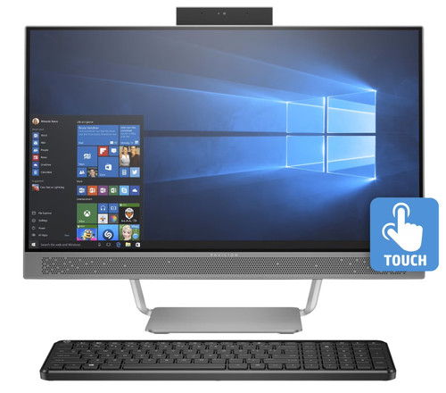 24" HP Pavilion 24-B214, AIO (All in One) Computer, FHD (1920x1080) Touchscreen, Core i5 7th Gen (2.4Ghz), 12GB RAM, 256GB SSD, Windows 11