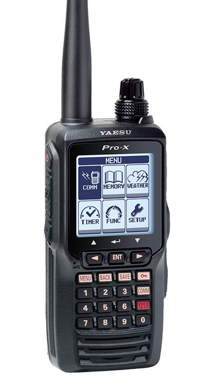 Yaesu FTA-550 AA Pro-X NAV/COM Handheld Aviation Transceiver