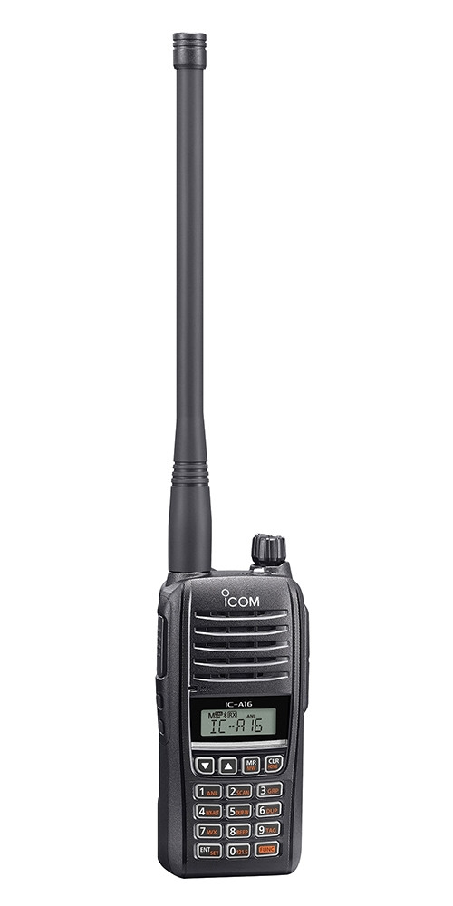 ICOM A16B Comm-Only Transceiver with Bluetooth