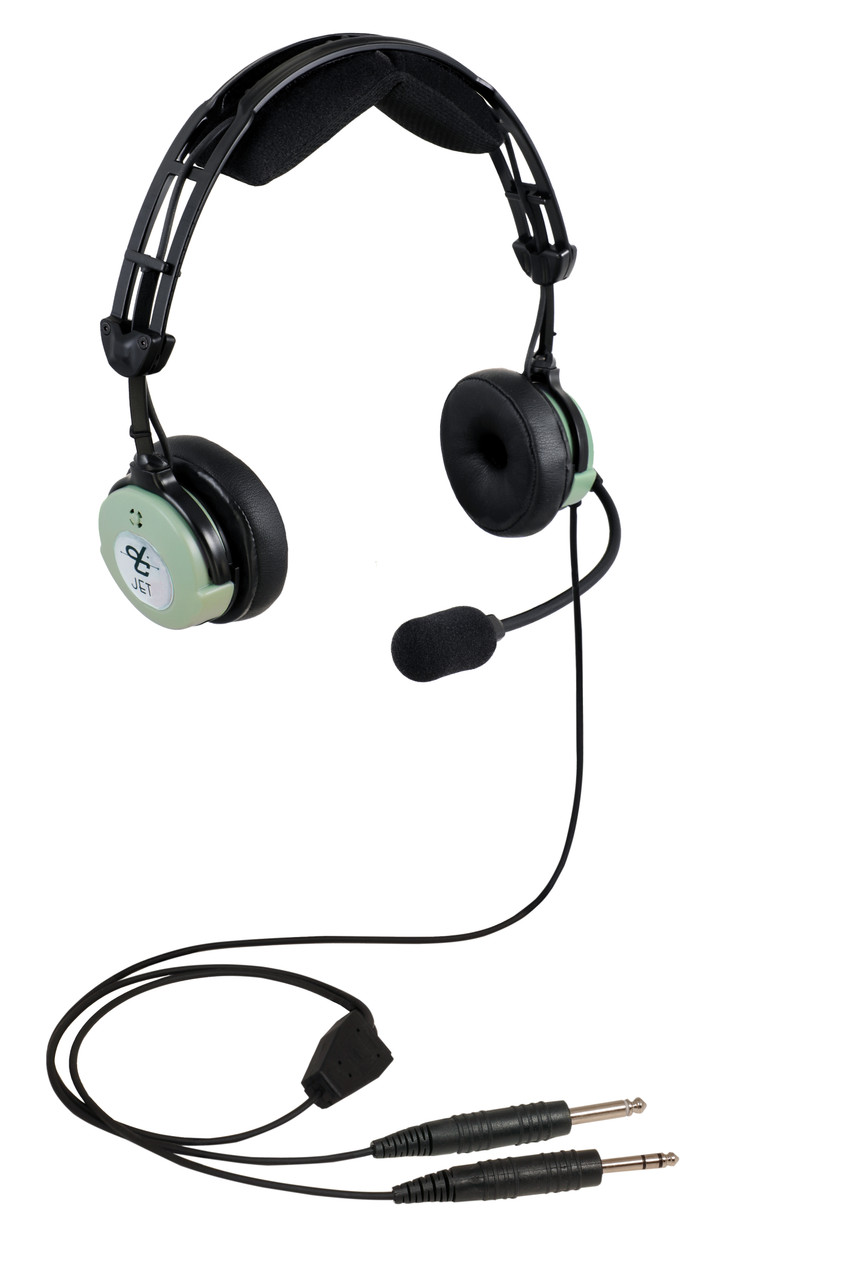 David Clark JET Passive Aviation Headset with Microphone