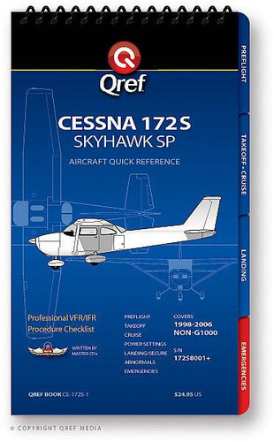 Cessna 172RG Qref Aviation Checklist Book