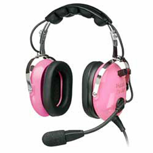 Pilot USA PA-1181TP Passive Adult Pink Headset