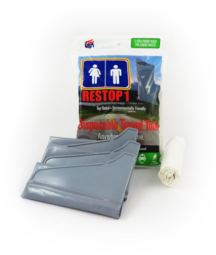 Restop 1 Liquid Waste Bags - 3-Pack