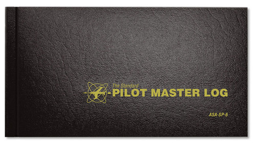 ASA Standard Pilot Master Log - Black