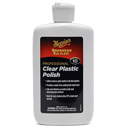 Meguiar's Mirror Glaze Clear Plastic Polish No. 10