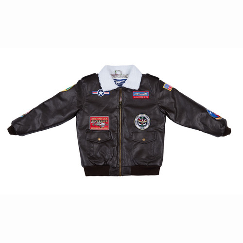 KIDS BOMBER JACKET - PLANES OF FAME AIR MUSEUM