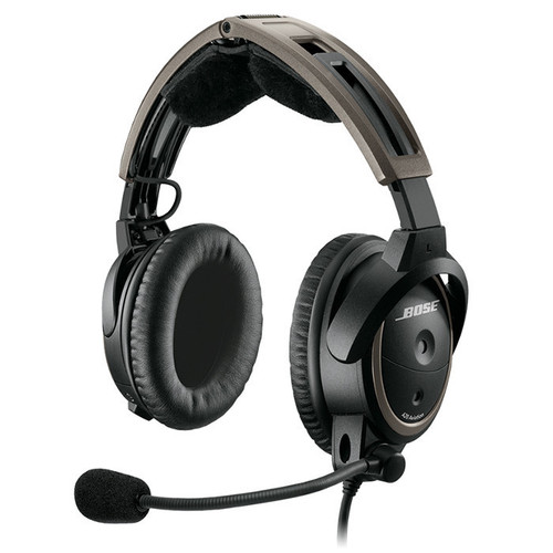 Bose A30 Noise Cancelling Over-the-Ear Aviation Headset Black 857641-2120 -  Best Buy