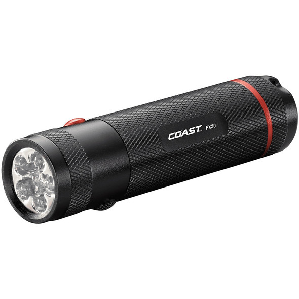 Coast PX20 Flashlight - Red and White