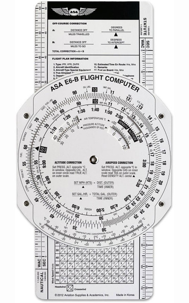ASA Paper E6-B Flight Computer