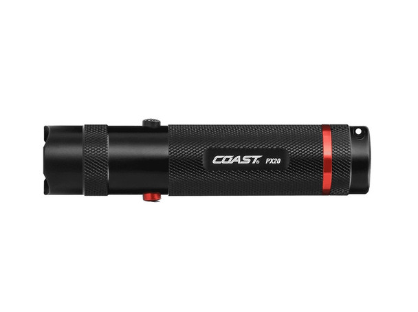 Coast PX20 Flashlight - Red and White