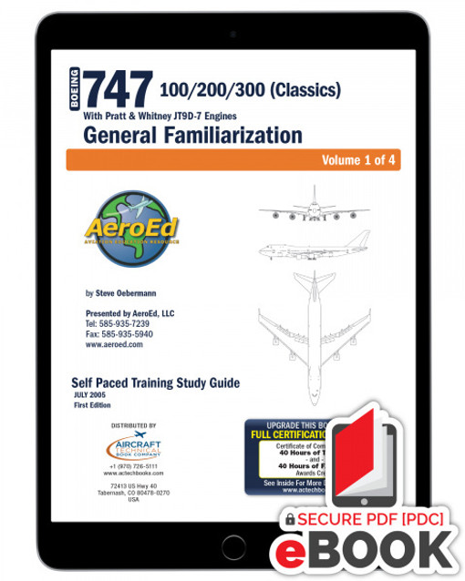 General Familiarization Manual Boeing 747-100/200/300 - eBook