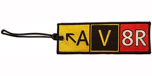 AV8R Embroidered Crew Tag