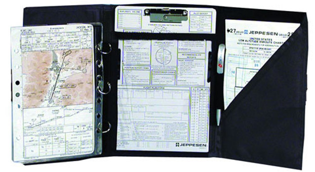 Jeppesen IFR 3-Ring Tri-Fold Kneeboard