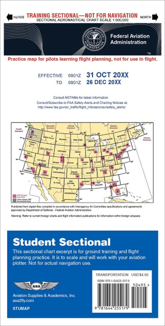 ASA Student Sectional Aeronautical Chart Study Tool