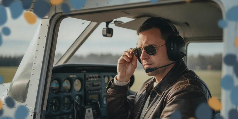 How should aviation sunglasses fit under a headset? Aviation sunglasses fit guide