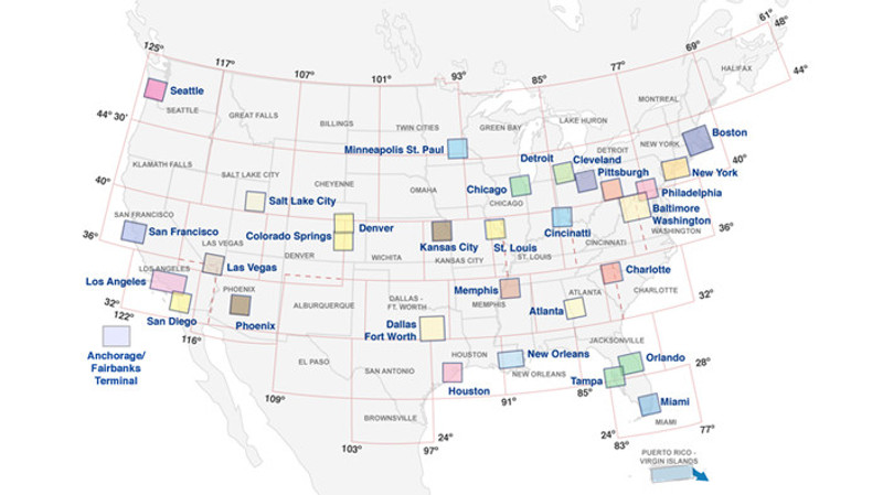 VFR Terminal Area Charts