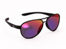 Flying Eyes Kestrel Aviator Sunglasses- Matte Black / Mirrored Sunset Lenses