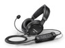 Bose A30 Aviation Headset with Bluetooth shown with cord and controls