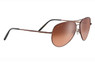 Serengeti Carrara SS014003 Matte Henna Aviator Sunglasses