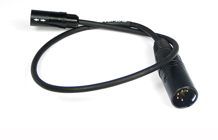 MG-51 Panel LEMO to Airbus Panel XLR Plug Adapter Without Battery