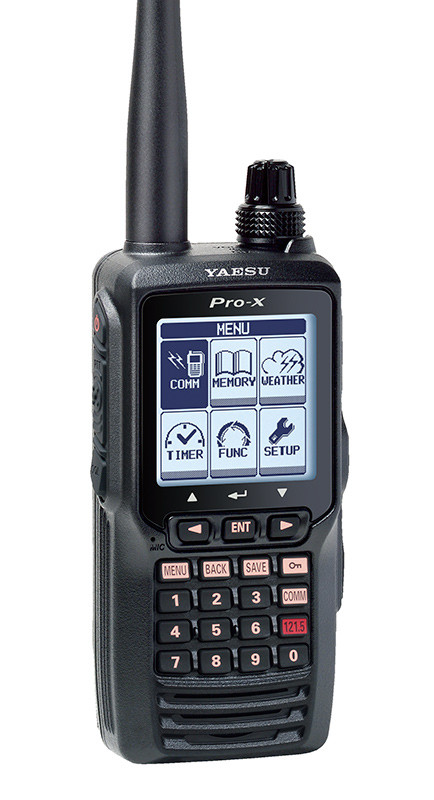 Yaesu FTA-550AA Pro-X NAV/COM Handheld Aviation Transceiver