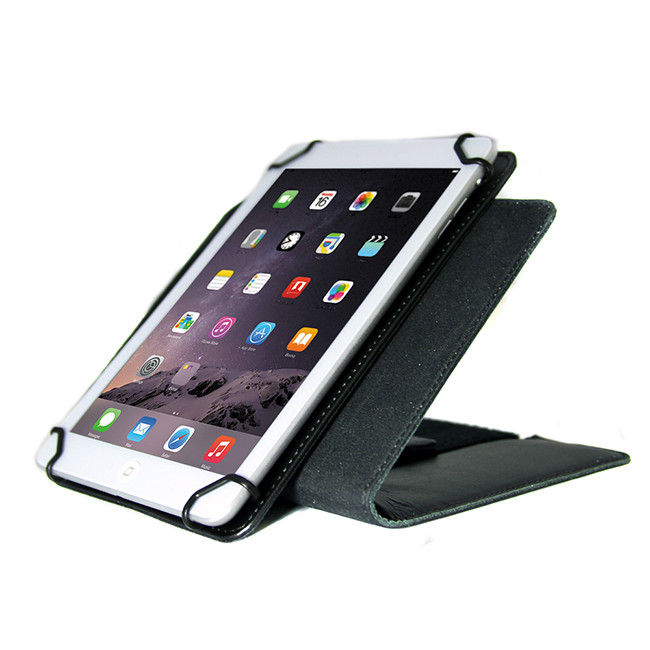 MyGoFlight iPad Universal Kneeboard Folio C - Black Leather