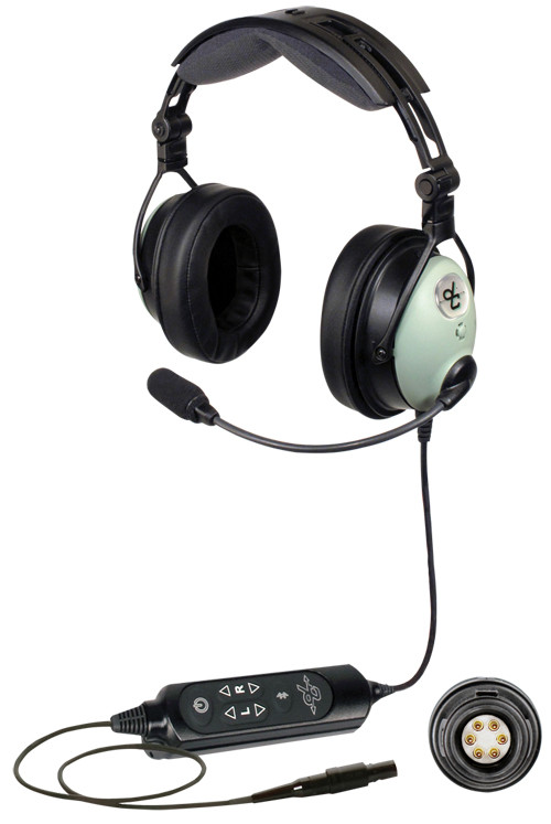 David Clark DC ONE-XP Panel Mount Pilot Headset | MG Pilot Shop