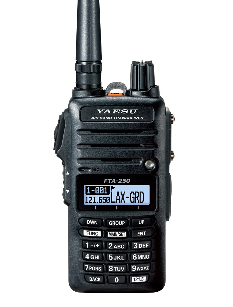 Yaesu FTA-250L Comm-Only Air Band Handheld Transciever