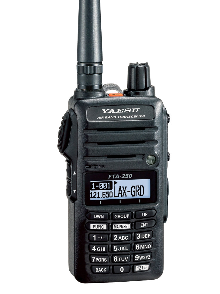 Yaesu FTA-250L Comm-Only Air Band Handheld Transciever