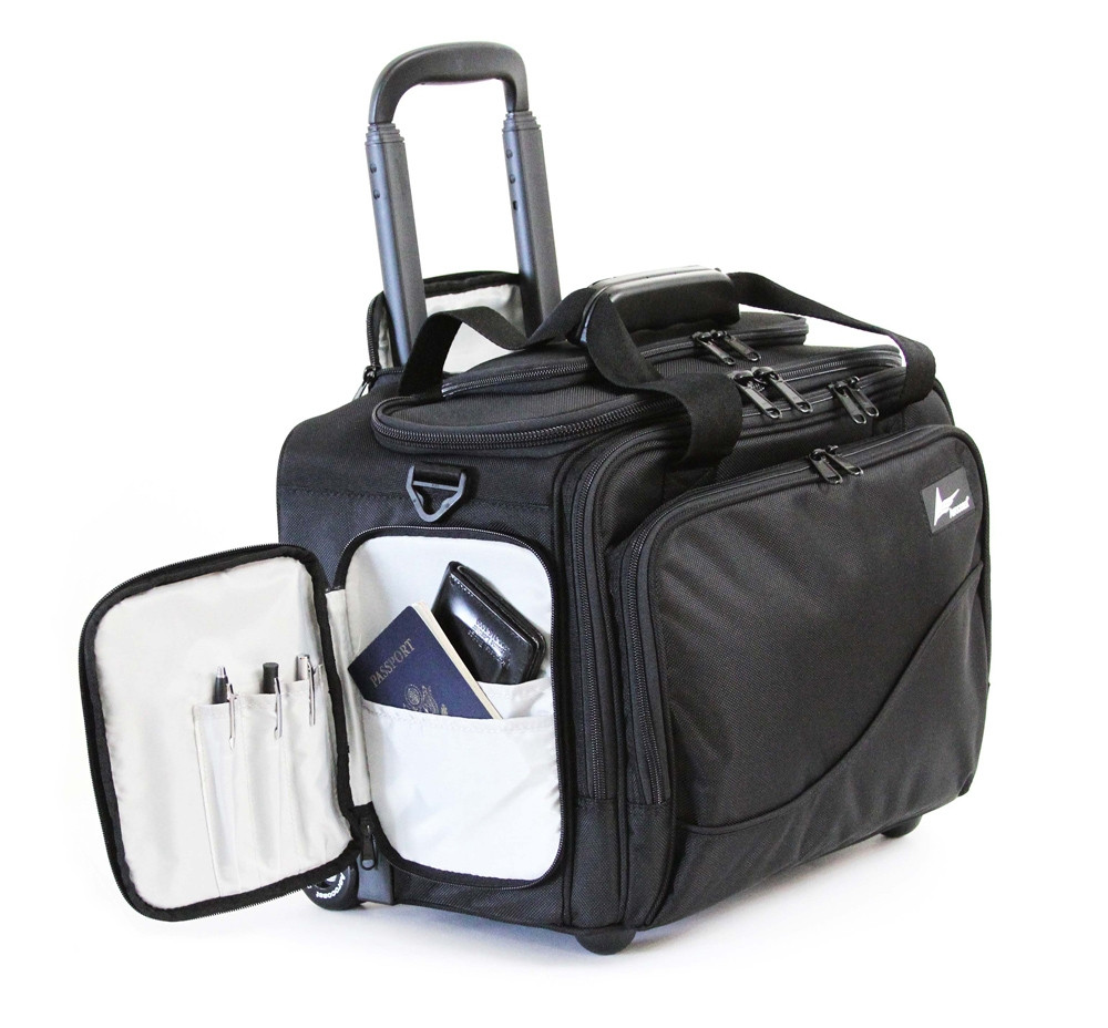 Aerocoast PRO CREW I-W Flight Bag | Crew Bag with Wheels