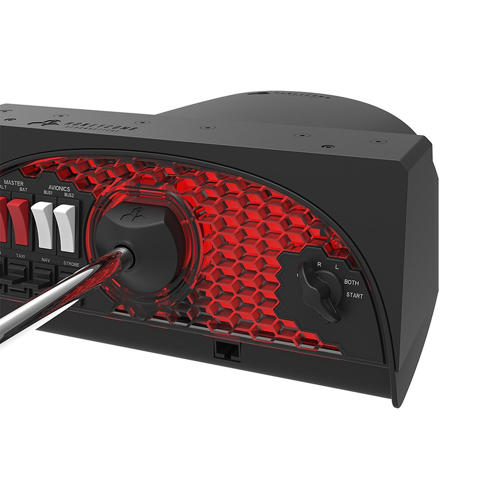 Honeycomb Alpha Flight Yoke & Switch Panel | Simulator Yoke