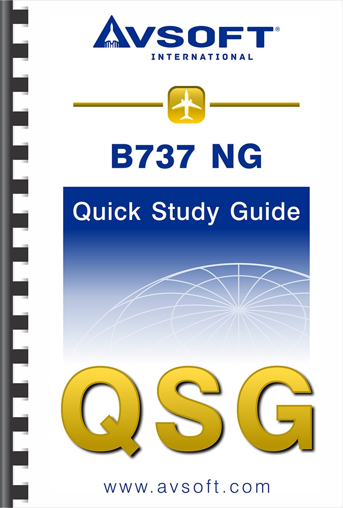 Avsoft Quick Study Guide: B737 NG