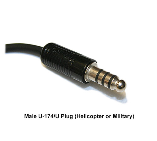David Clark H10-66 Military Headset with U-174/U Plug | MG Pilot Shop