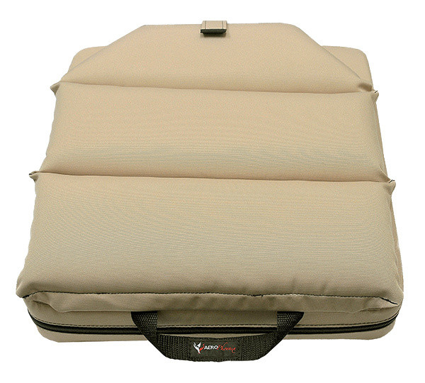 AeroPhoenix Seat Cushion with Back - 3 Bottom, 2 Back - Tan