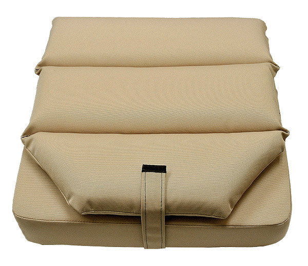 AeroPhoenix Seat Cushion with Back - 3 Bottom, 2 Back - Tan