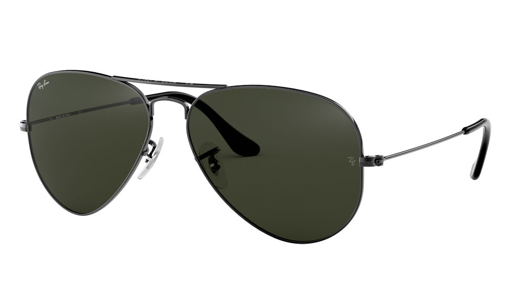 58mm RB3025 Ray-Ban Aviator Large Metal Sunglasses | MG Pilot Shop