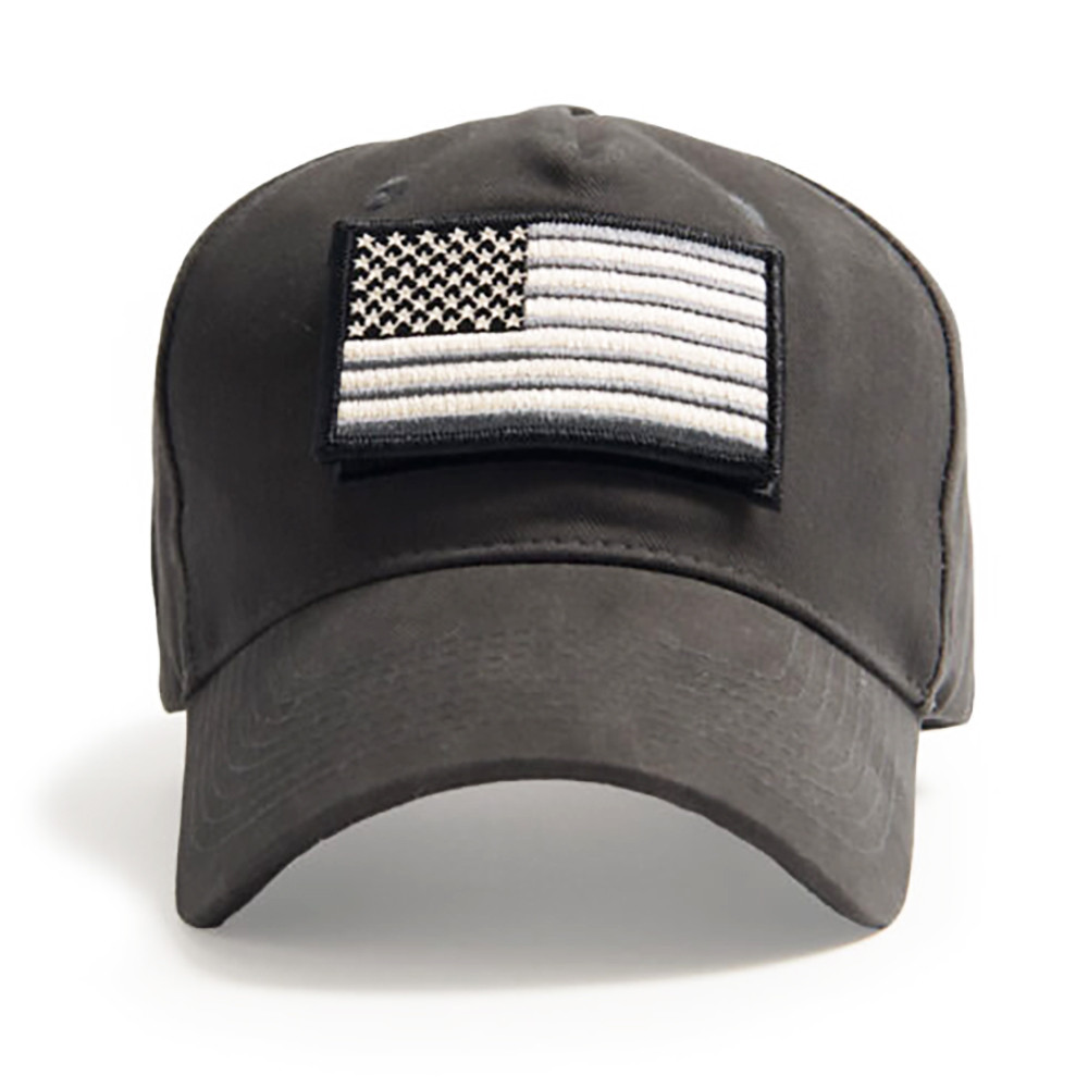 U.S. Flag Cap  Slate American Flag Hat