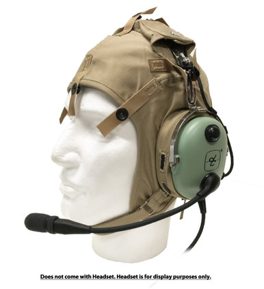David Clark Cloth Flying Helmet Assembly | MG Pilot Shop